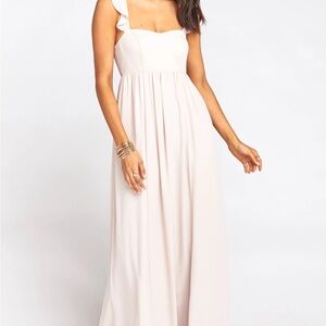Show Me Your Mumu June Maxi Dress - Show Me The Ring Crisp